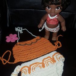 Set De Moana A Crochet Thumbnail