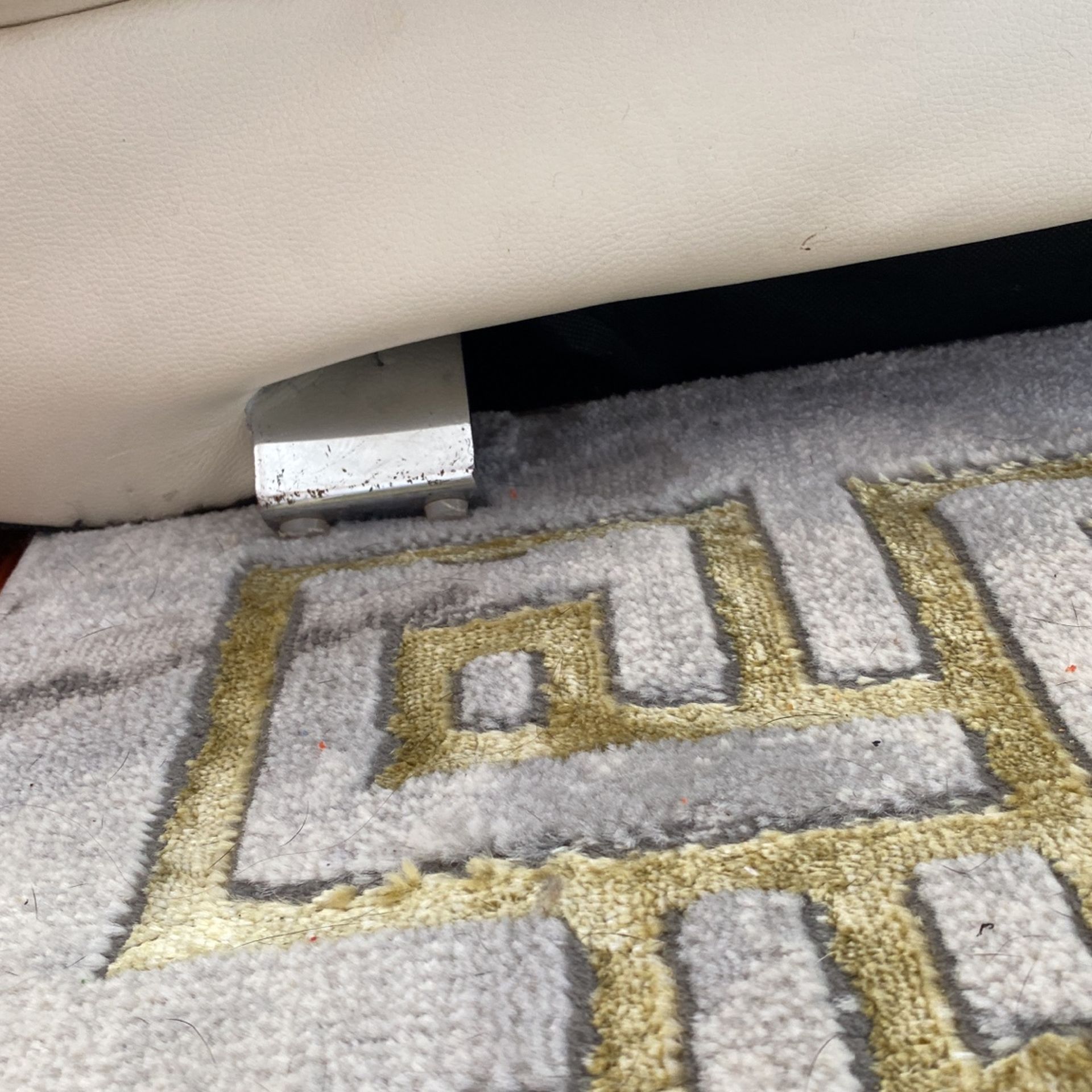White Leather Couch