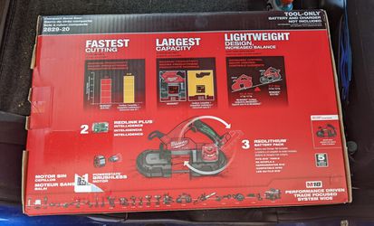 Milwaukee M18 Fuel Compact Band Saw Tool Only Thumbnail
