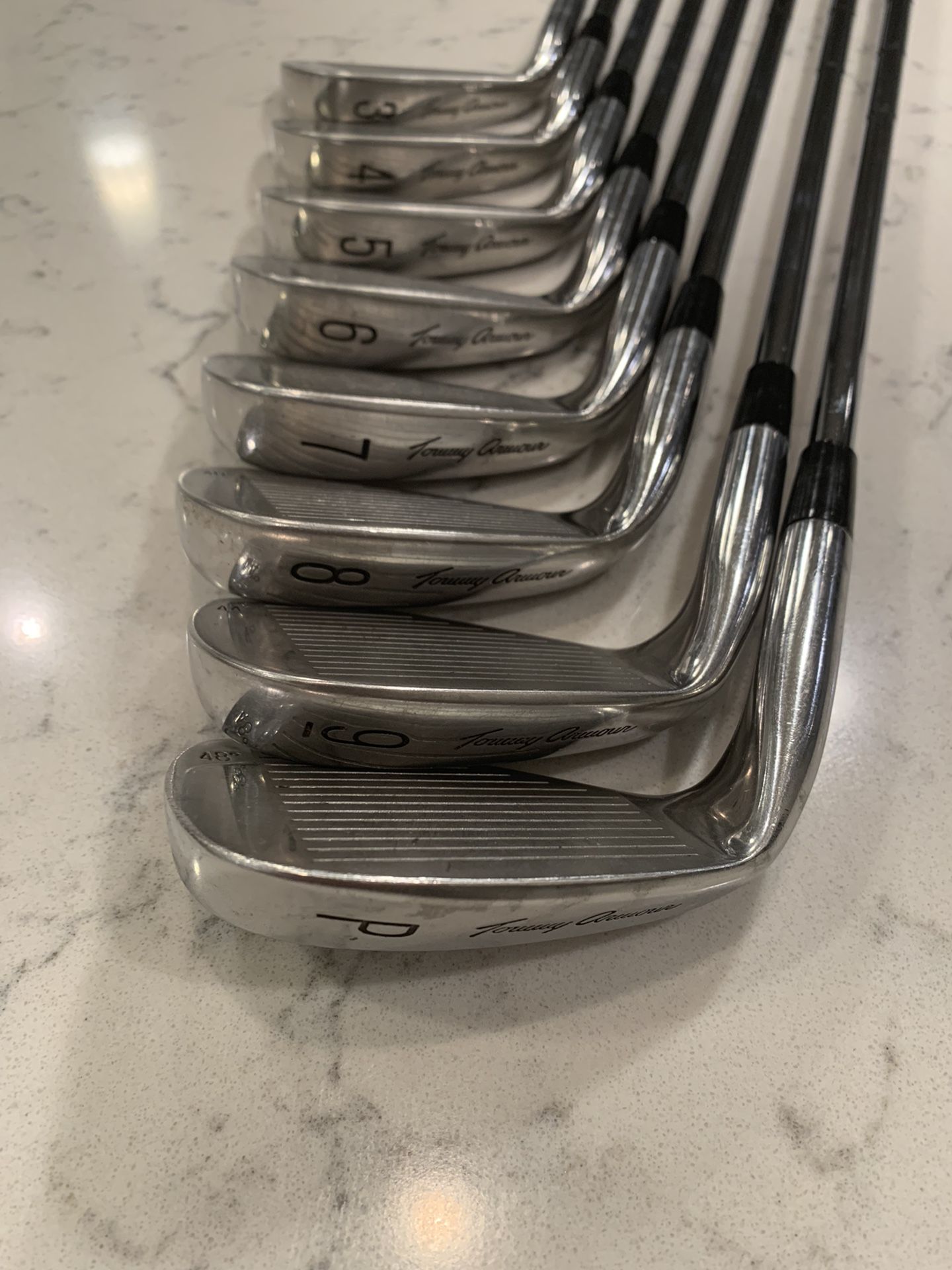 Tommy Armour 845s Silver Scot Iron Set 3-PW Regular Steel Shafts All ...