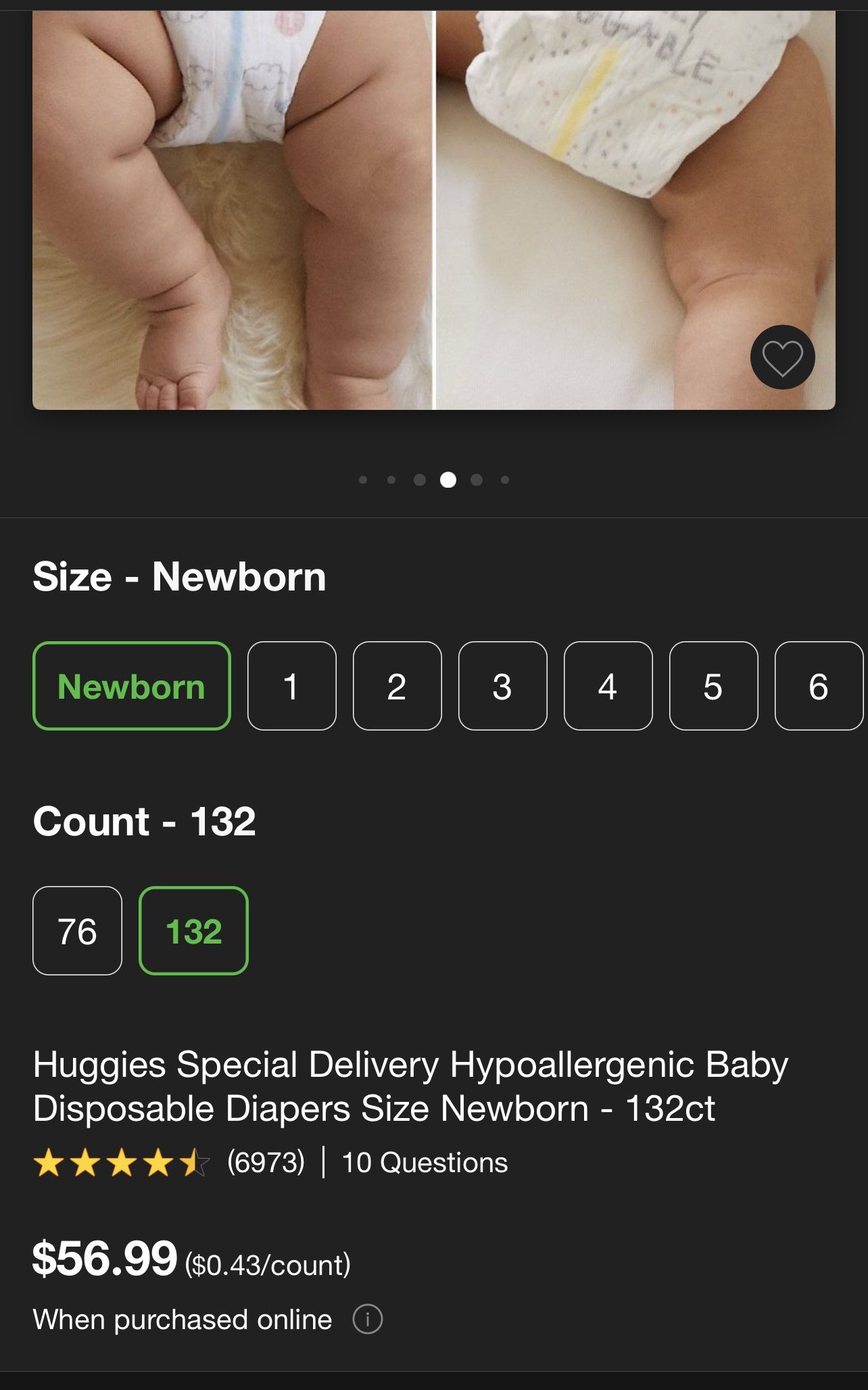 Huggies Diapers Newborn