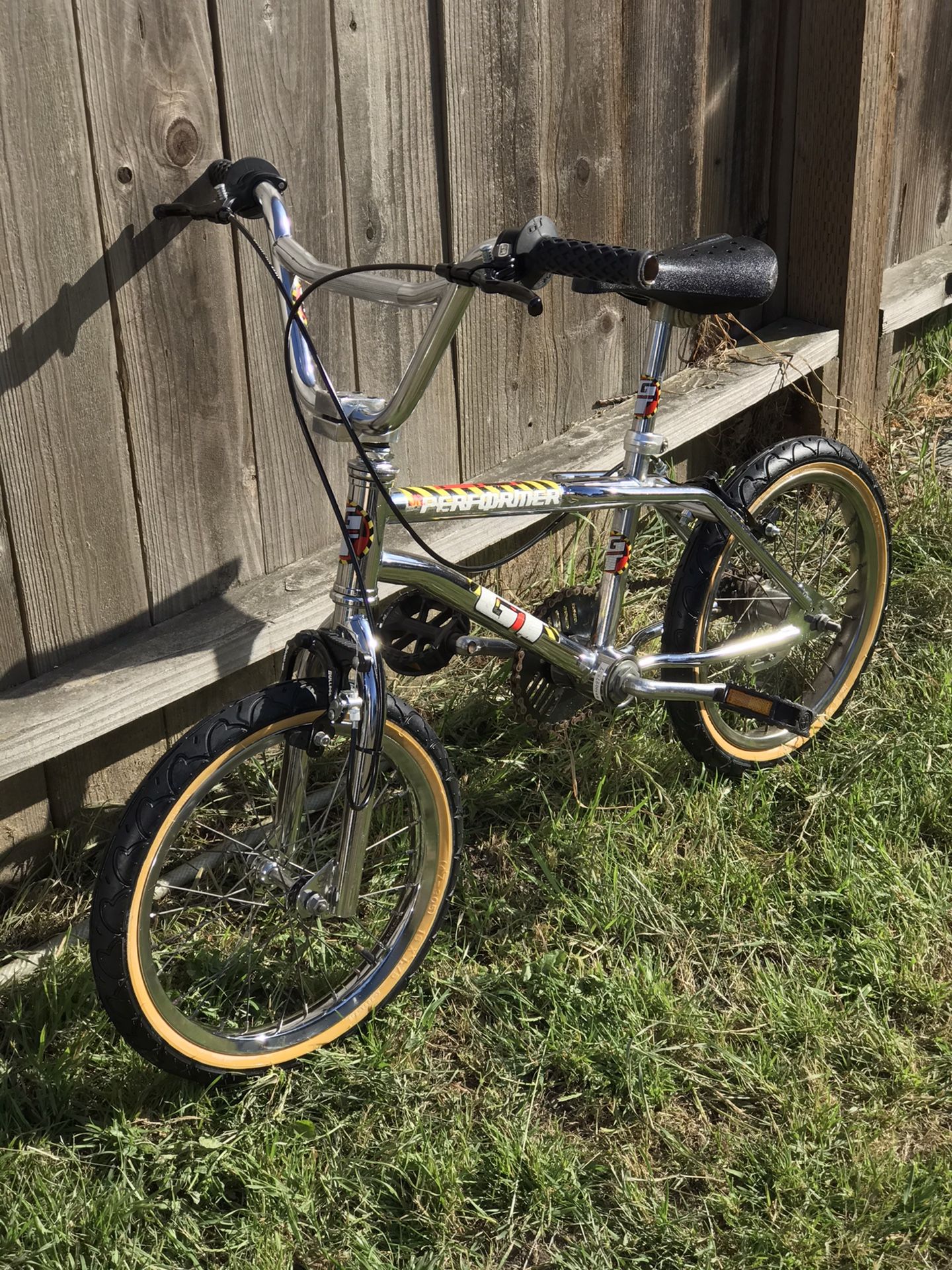 1990 GT Jr Performer OG Hazard Chrome Pit Bike Dinky for Sale in Long ...