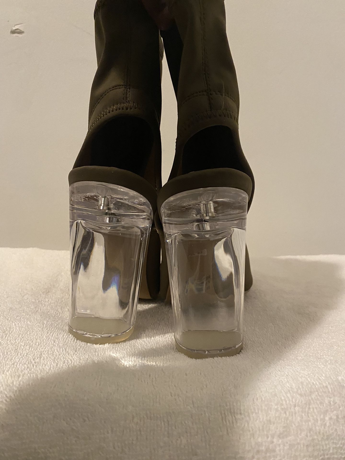 Clear Heels