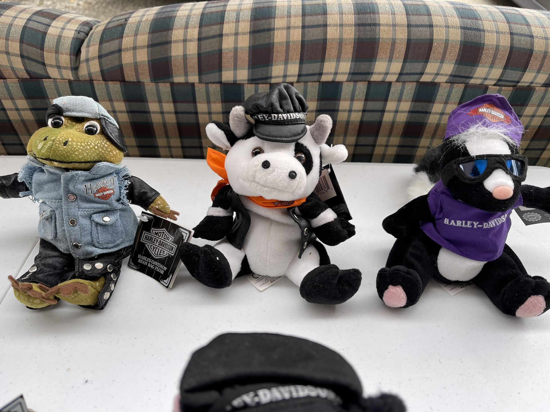 Harley Davidson Plush Beanie Babies