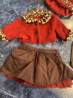 NEW American Girl Bitty Baby CHOCOLATE CHERRY OUTFIT 