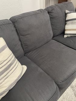 Used Grey Couch Thumbnail