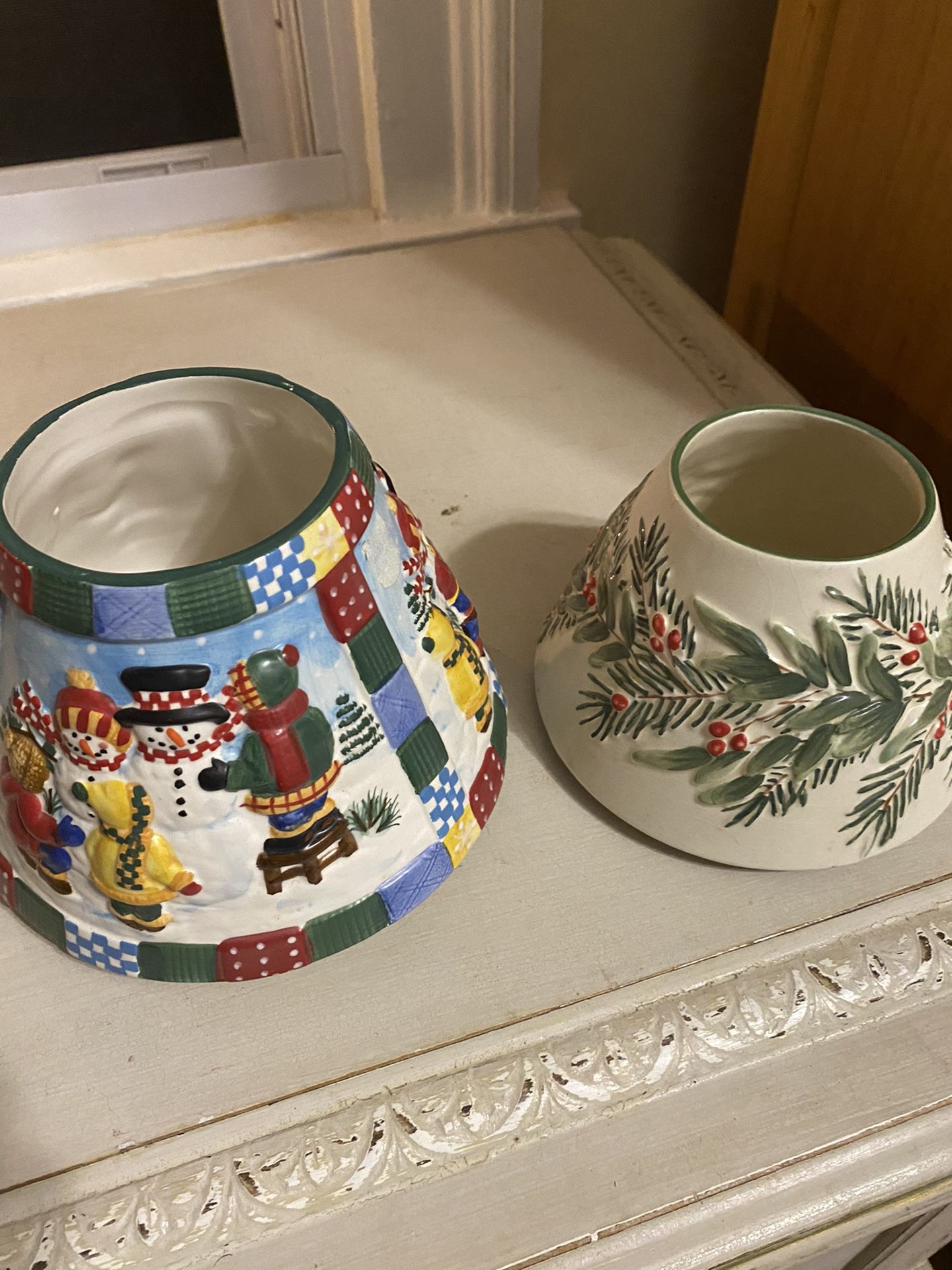 Two Yankee candle lamp shades -$8.00 each