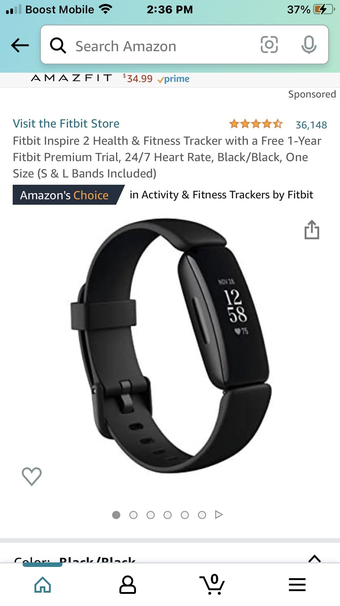 Fitbit Inspire 2