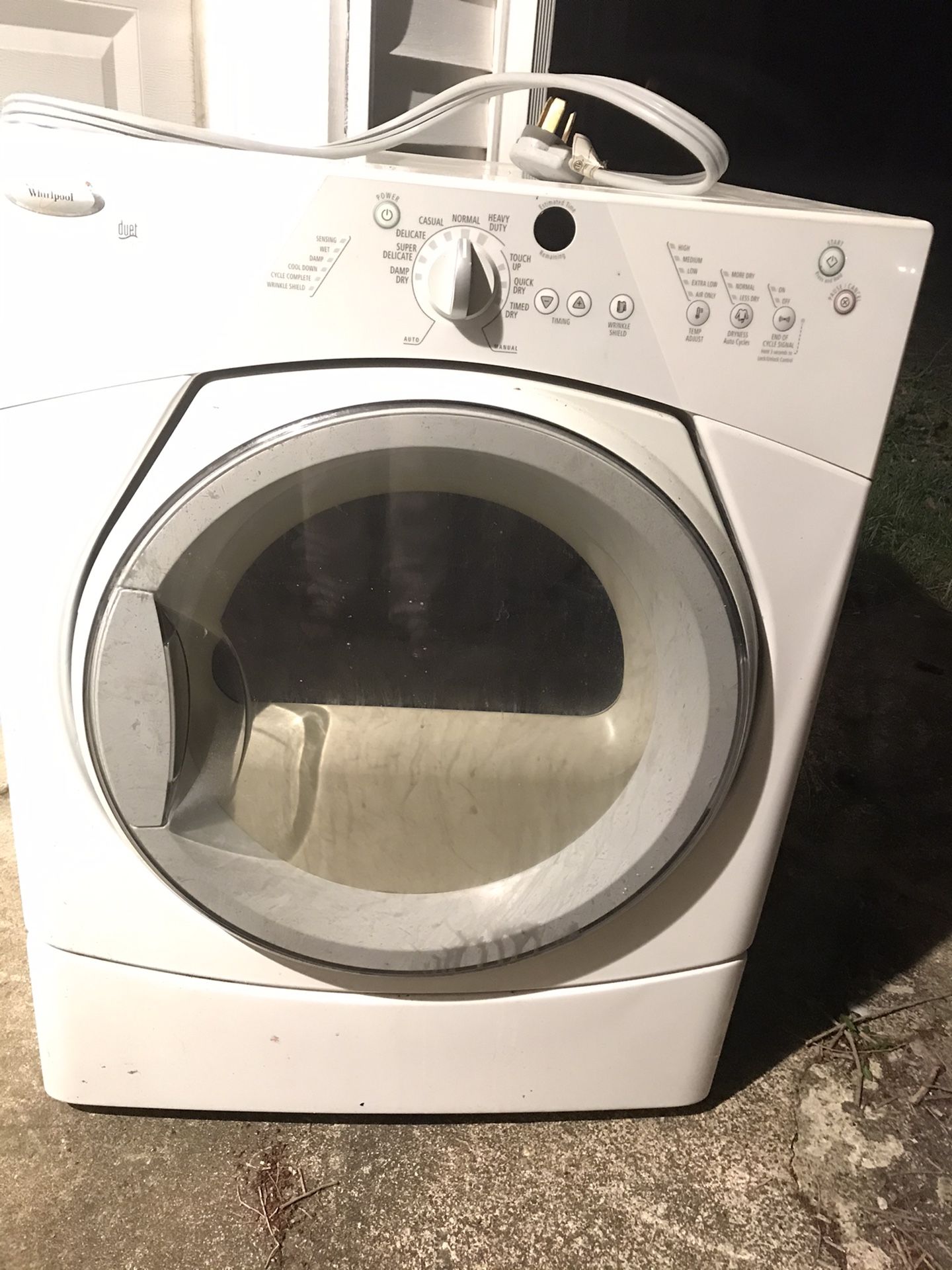 Dryer-whirlpool Electric