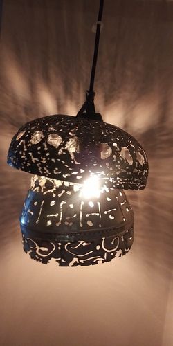 Made made metal hanging lamp Thumbnail