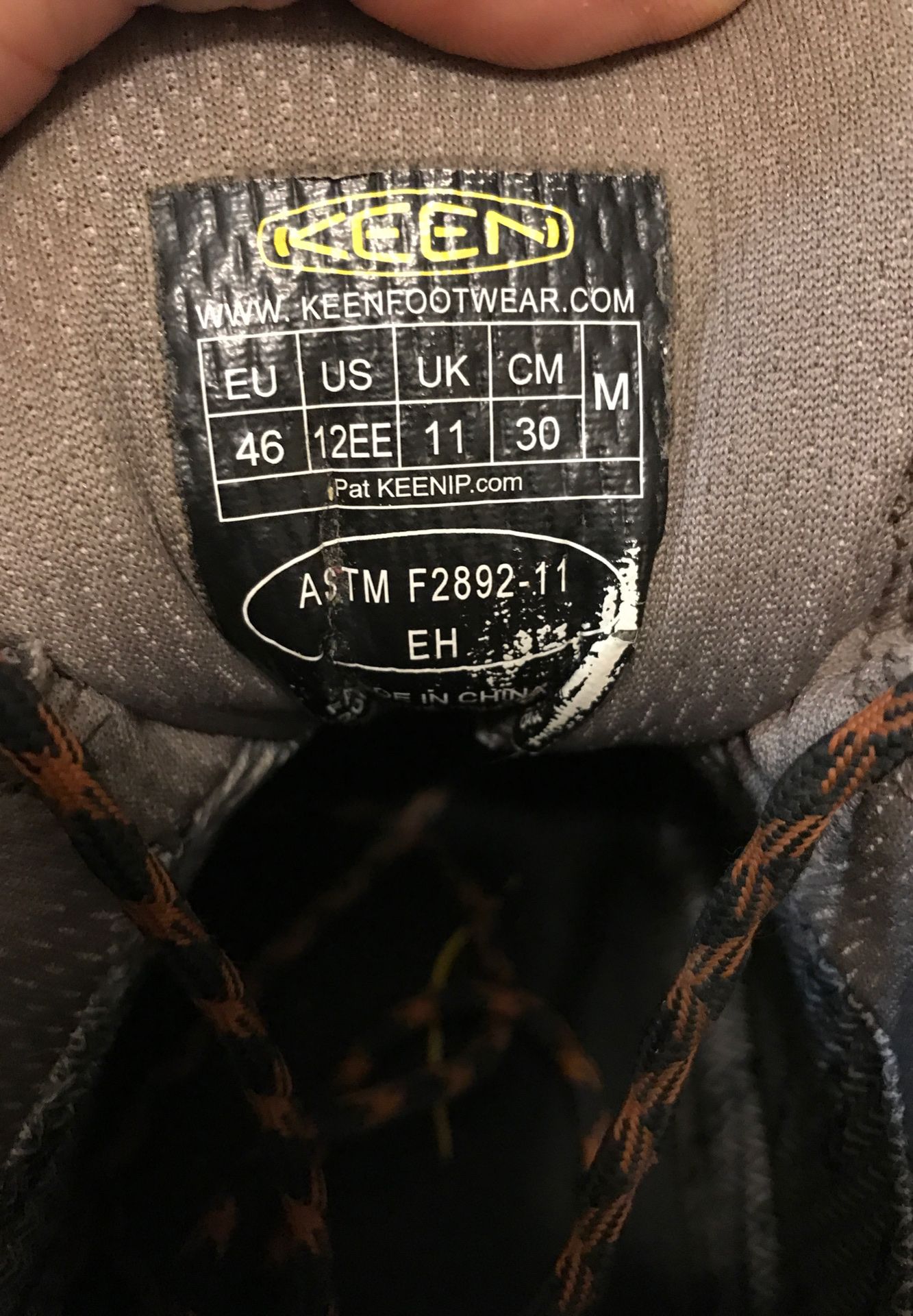 Keen work boots 12ee