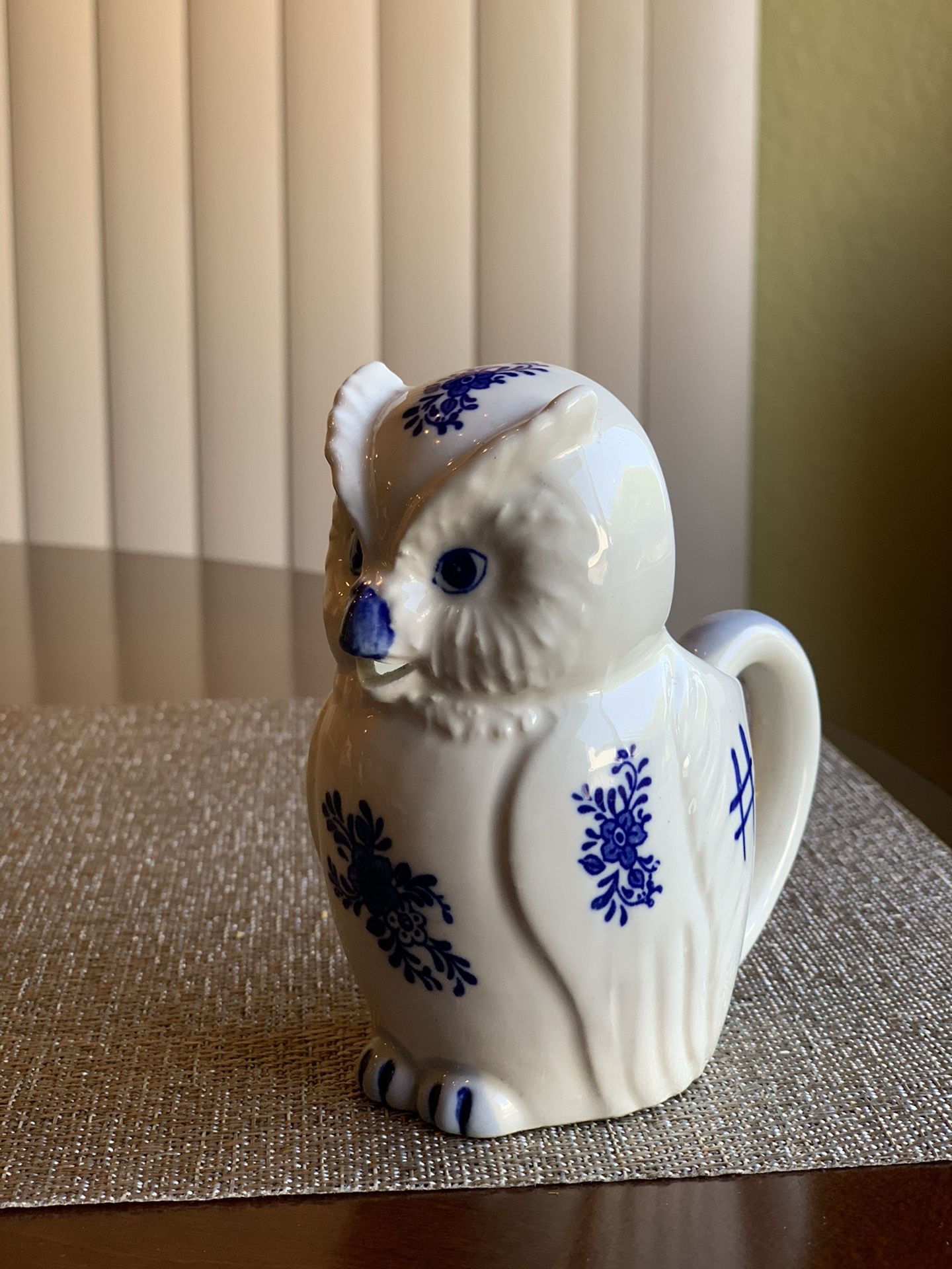 Home Decor Owl Creamer