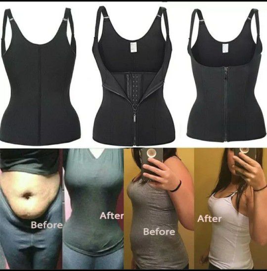 Hot Sweat Sauna Body Shaper Women Slimming Neoprene Corset Waist Trainer Vest