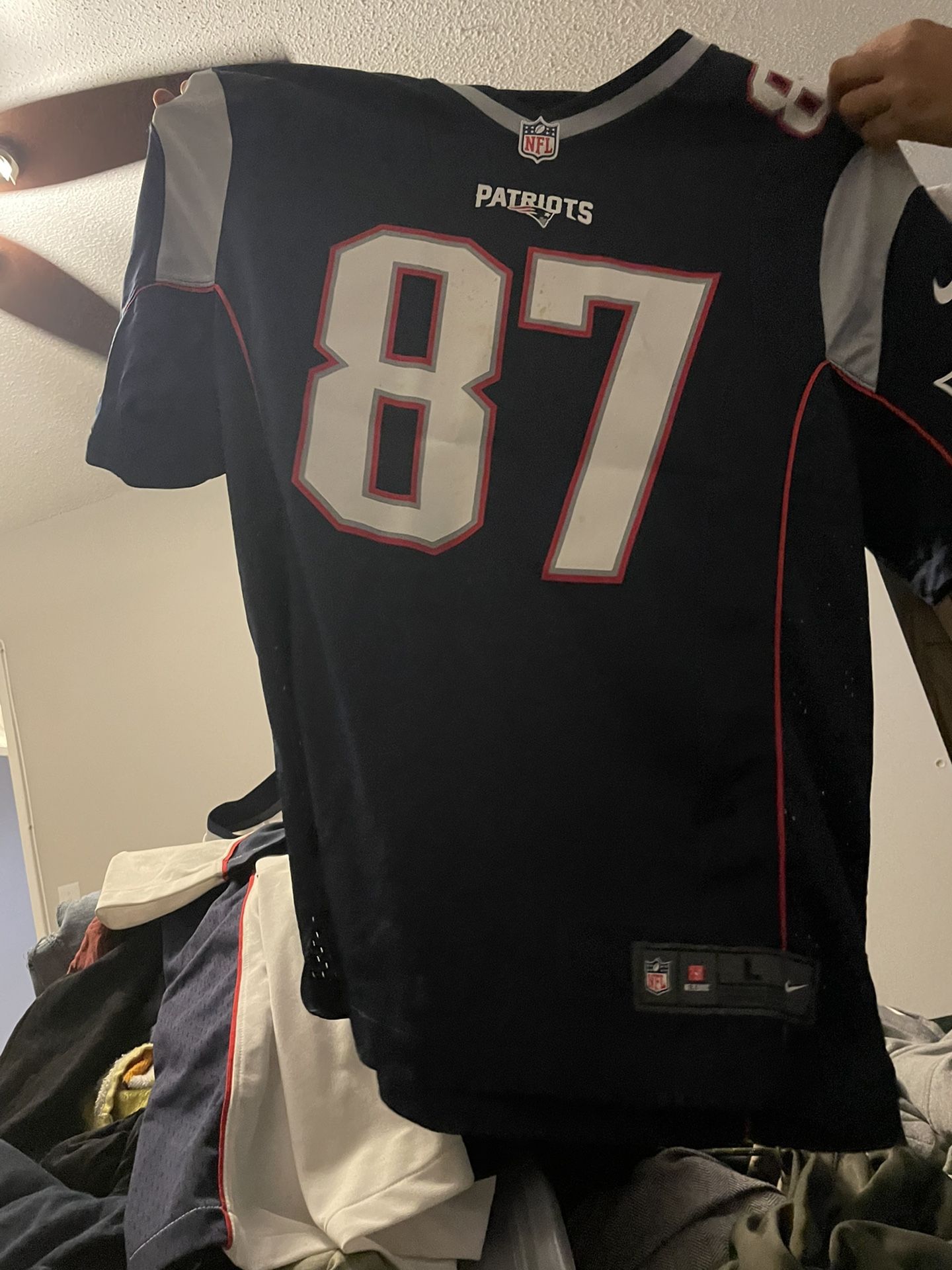 gronkowski patriots jersey