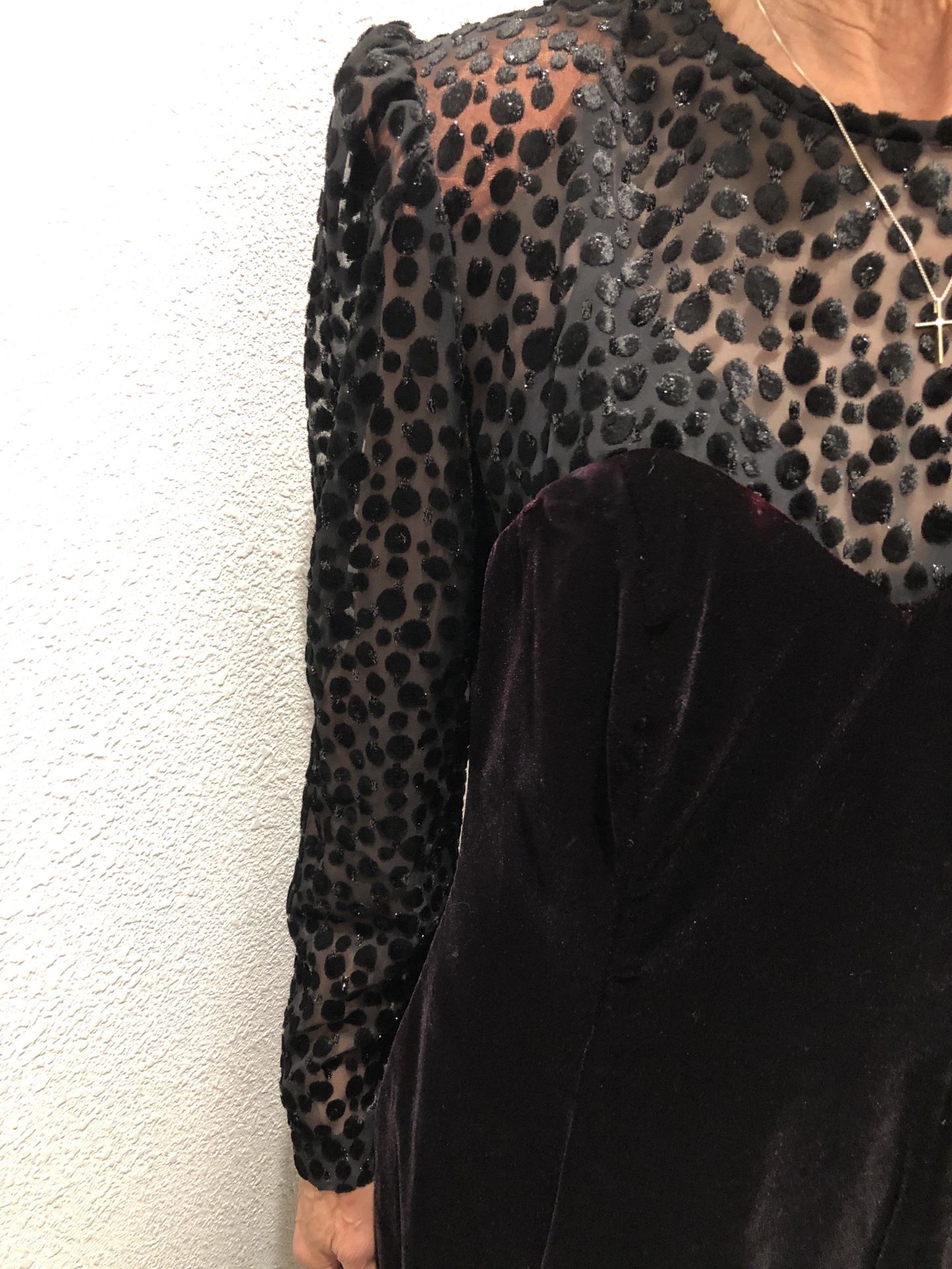 Velvet Black Dress