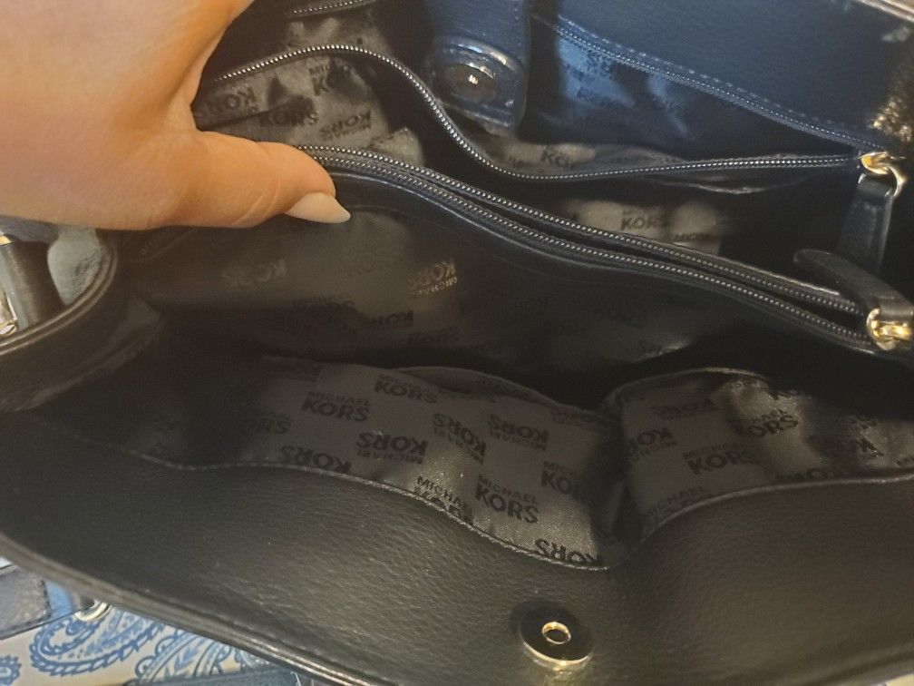 Large Black AUTHENTIC MK Purse