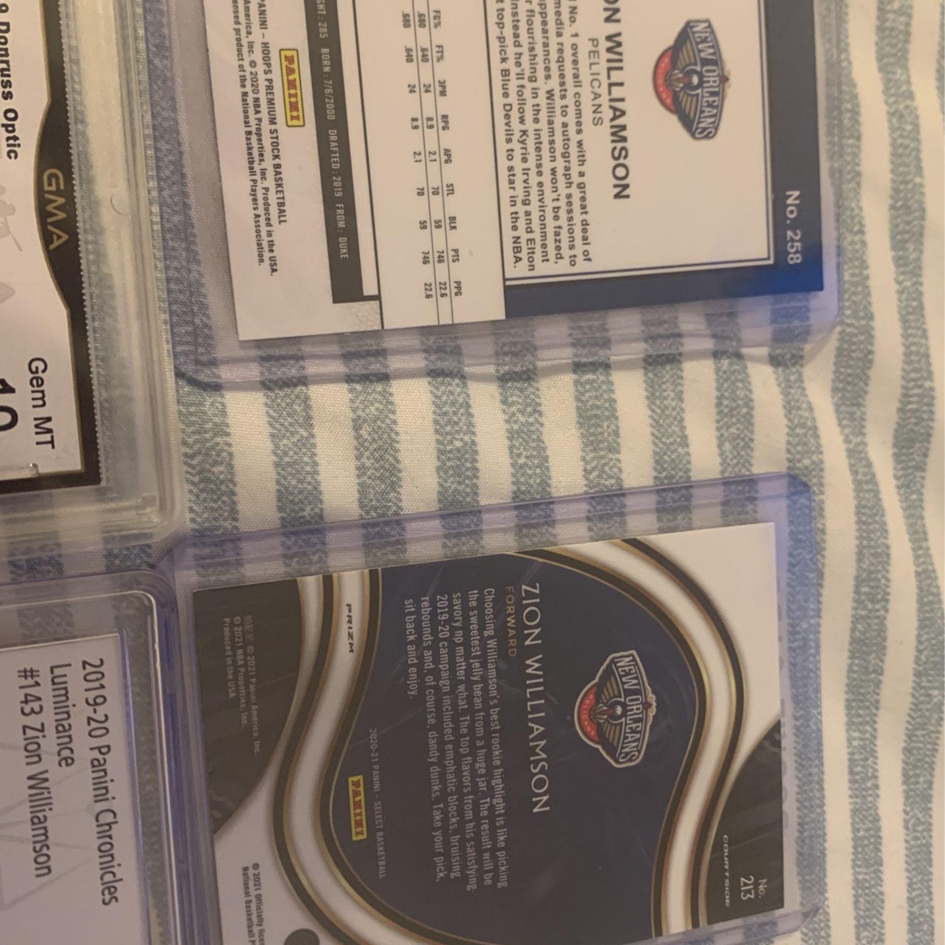 Zion Williamson Lot
