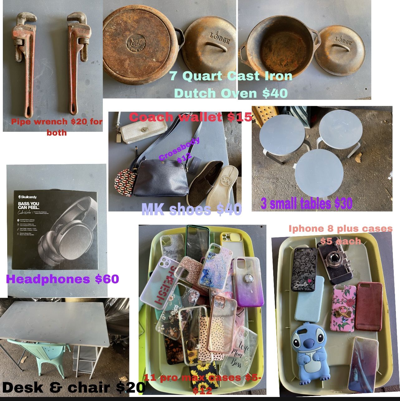 Lots Of Items For Sale Please Ask For Prices