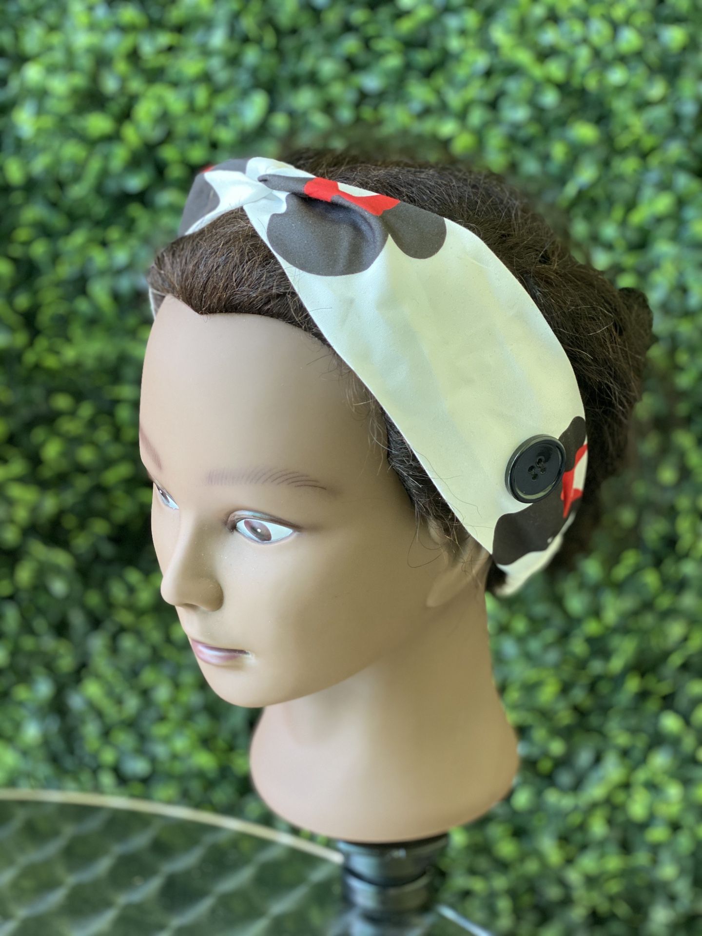Minnie Mouse ear saver headband