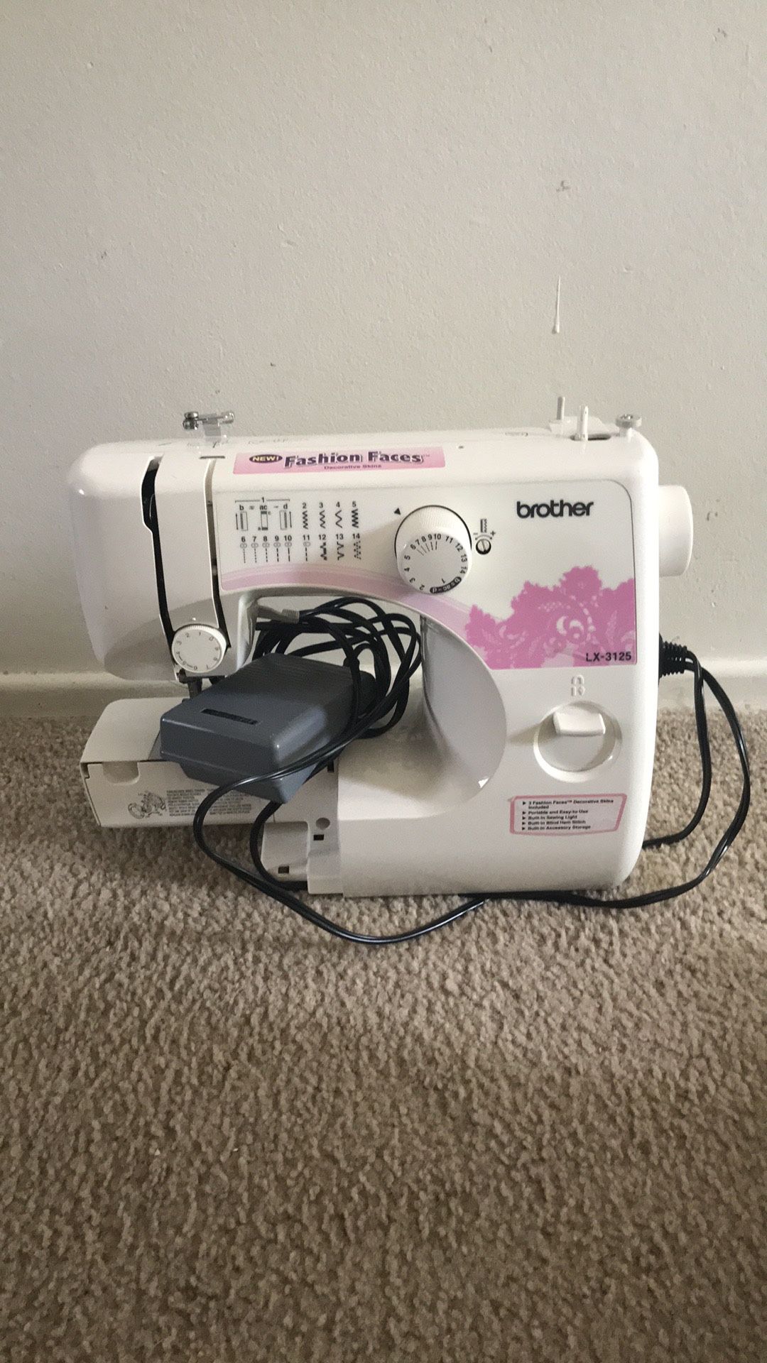Brother sewing machine LX- 3125