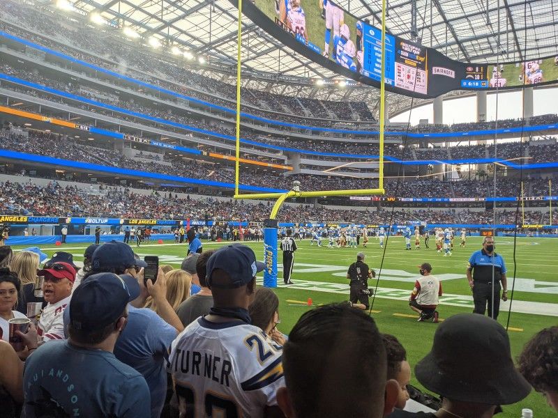 Chargers vs. Patriots PREMIER sec. 123 Excellent Tixs!