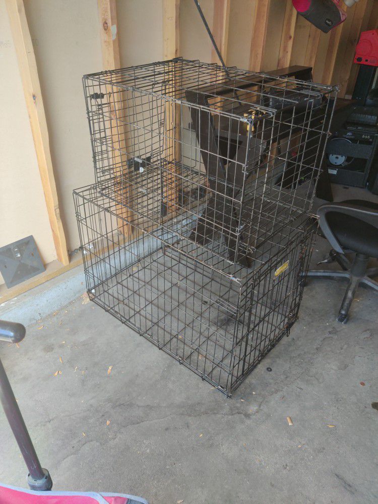 2 Dog Cages Avalible 