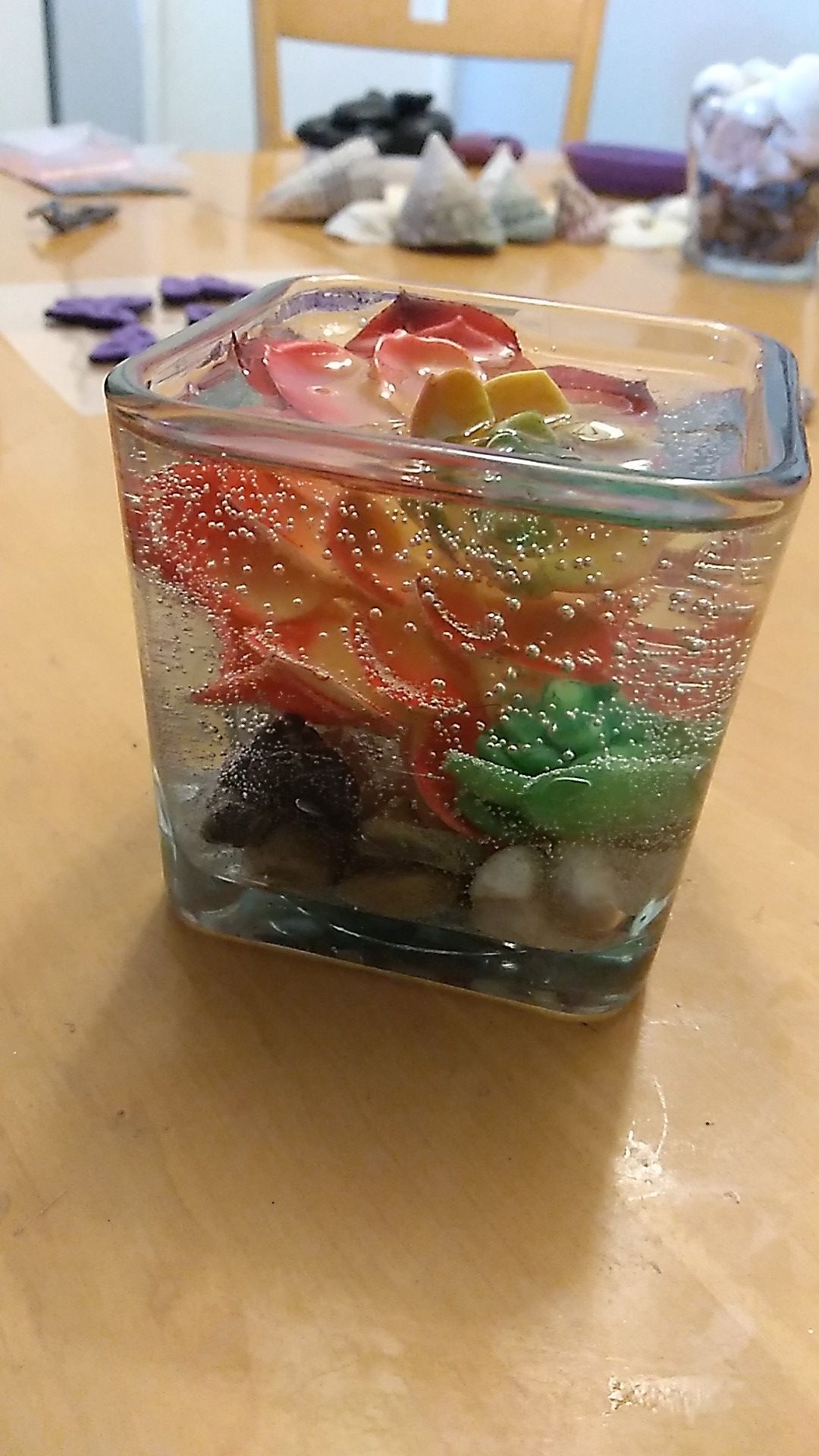 Gel decorations