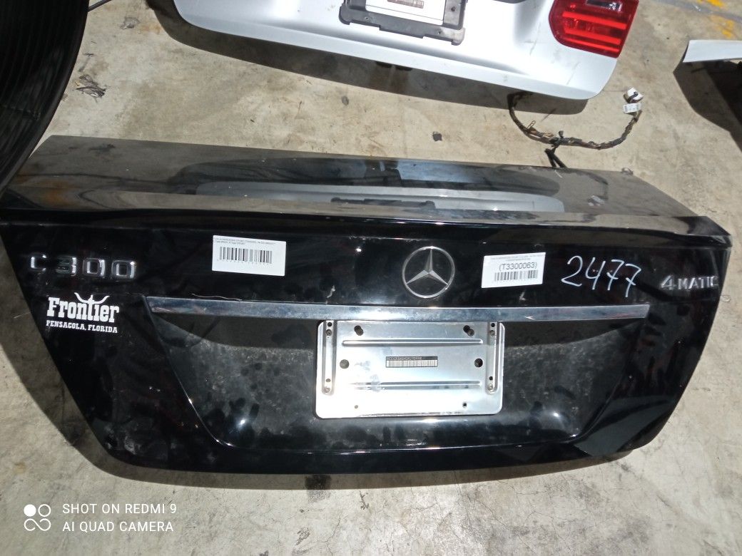 Trunk Lid For 2013 Mercedes C-Class Stock 52477