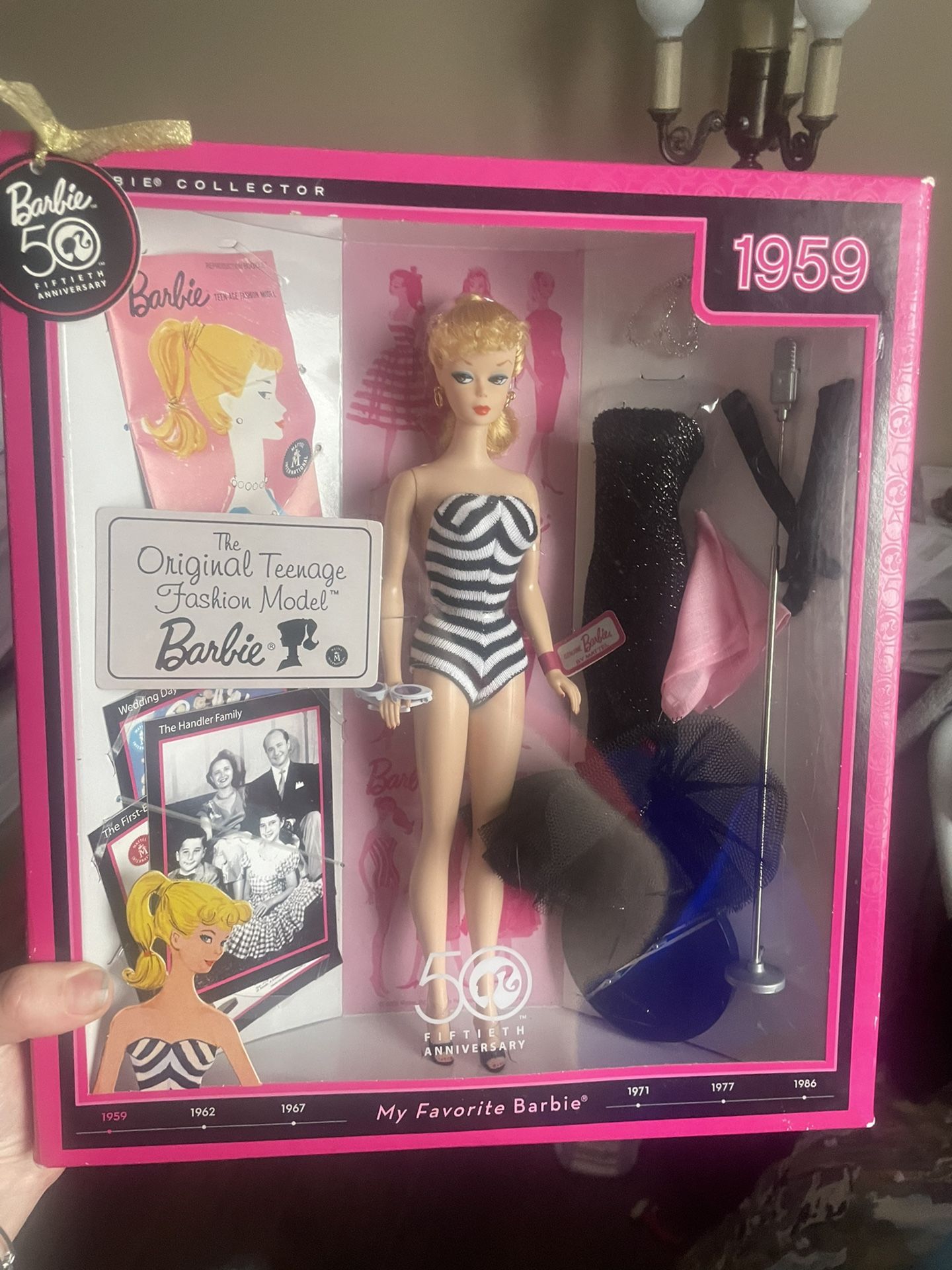 1959 50th Anniversary Barbie Collectible