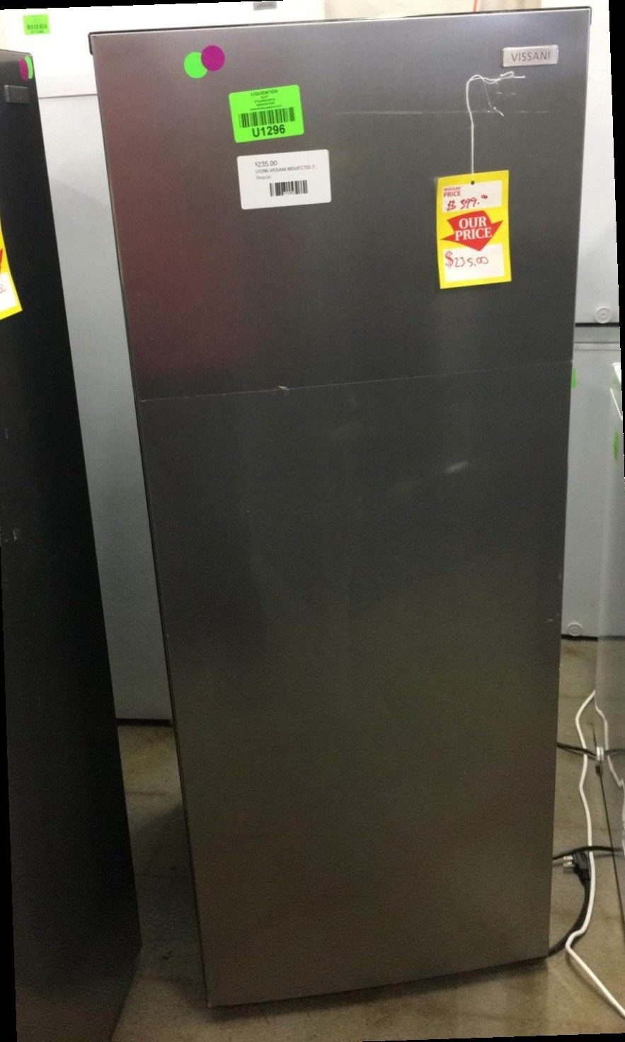 VISSANI MDUFC7SS 7 cu. ft. Convertible Upright Freezer for Sale in
