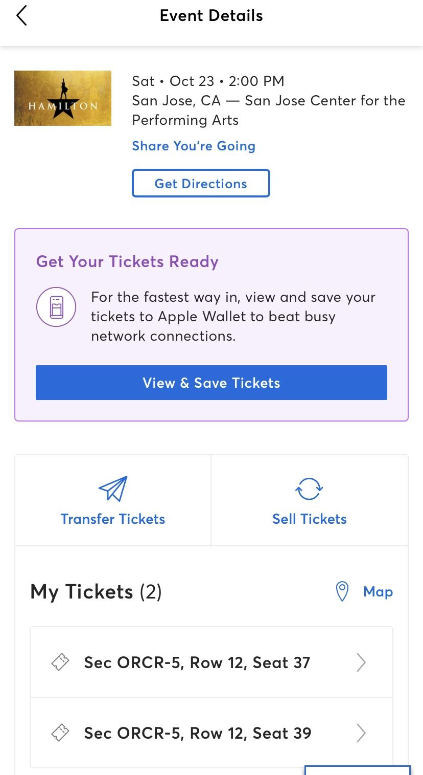 Hamilton Tickets (2)