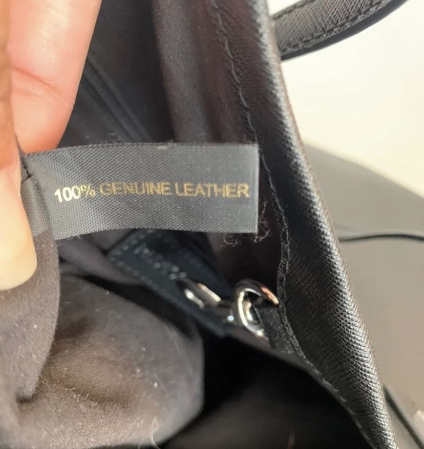 Rebecca Minkoff Black Leather Tote Bag