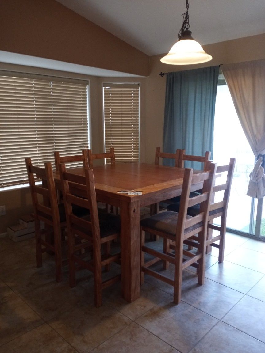 Kitchen Table With 8 Chairs