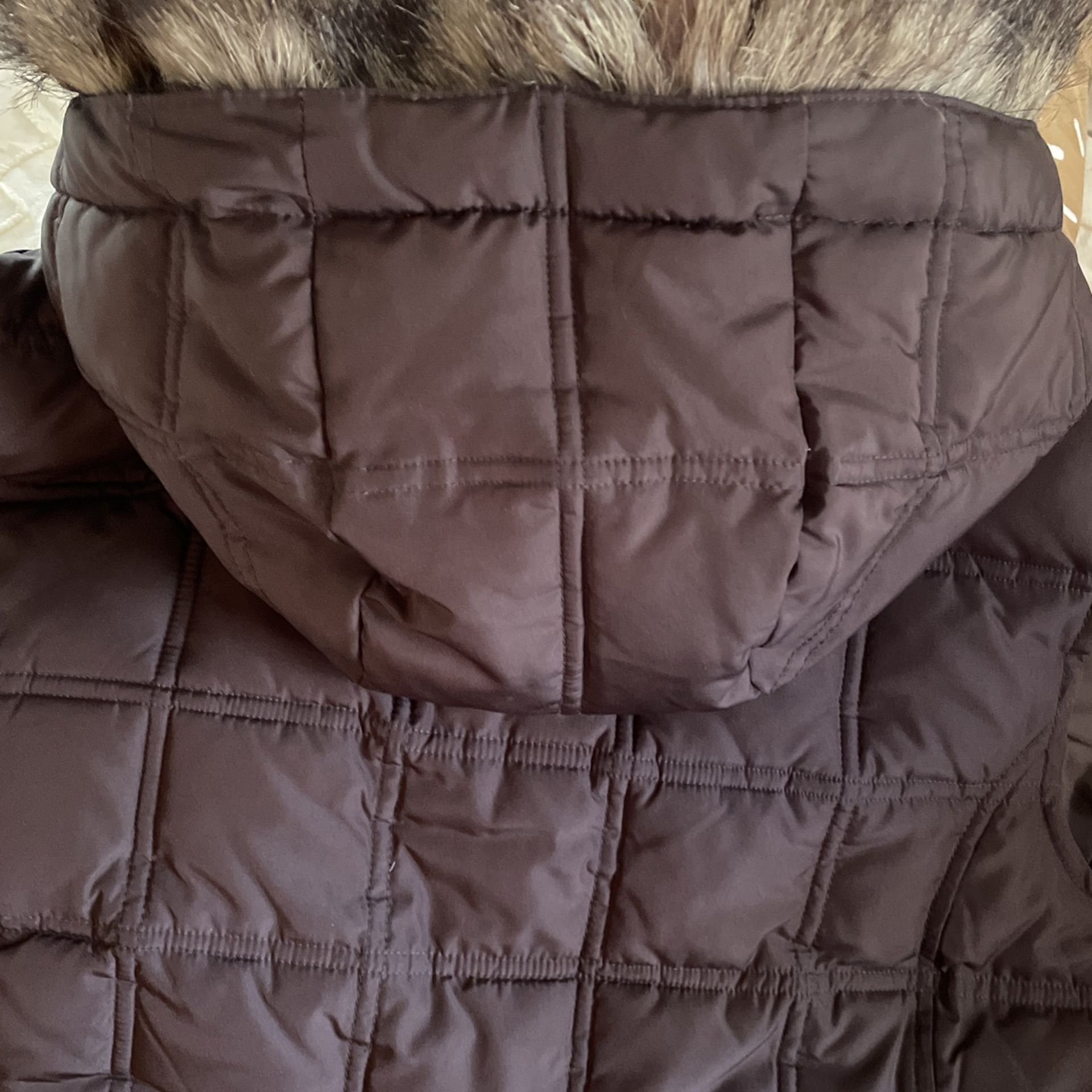 Gap Quilted Down Vest W/ Hood