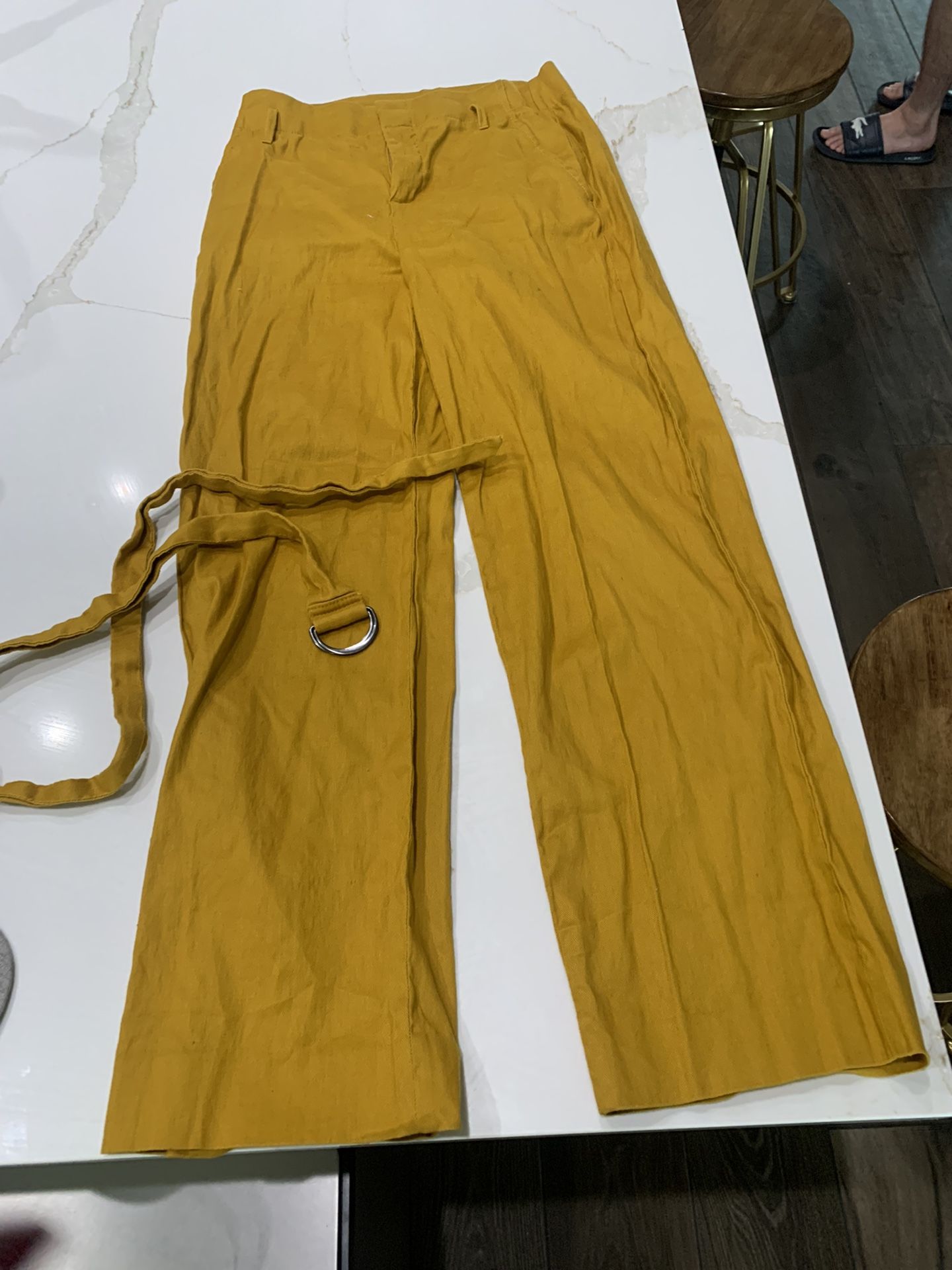 Yellow Banana Republic Pants