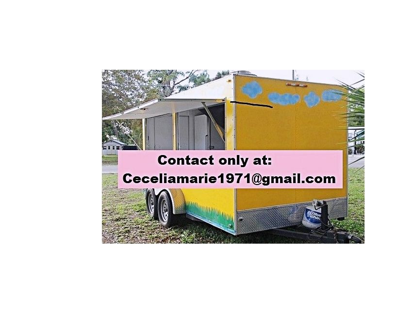 Food Trailer BBQ 25185
