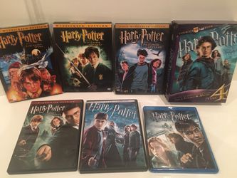 harry potter movies dvd