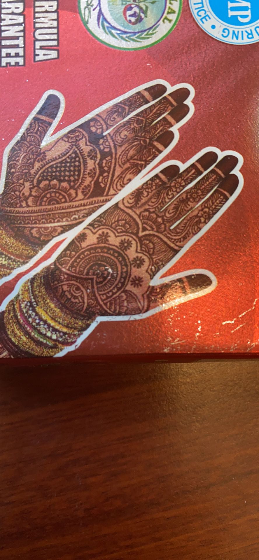 Red Henna Mehndi. Good For Nails And For Henna Designs On Hands. $4 Each. 