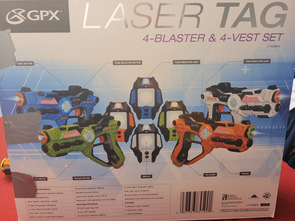 4 Set Of Laser Tag