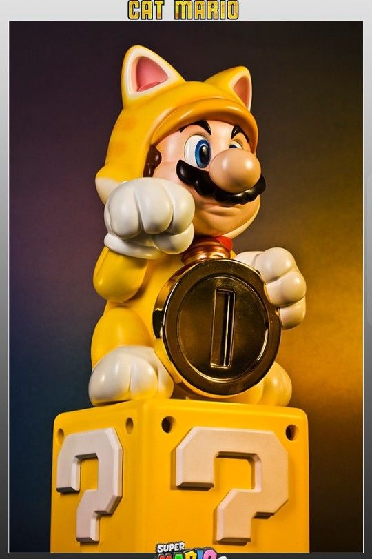 New Cat Mario Statue