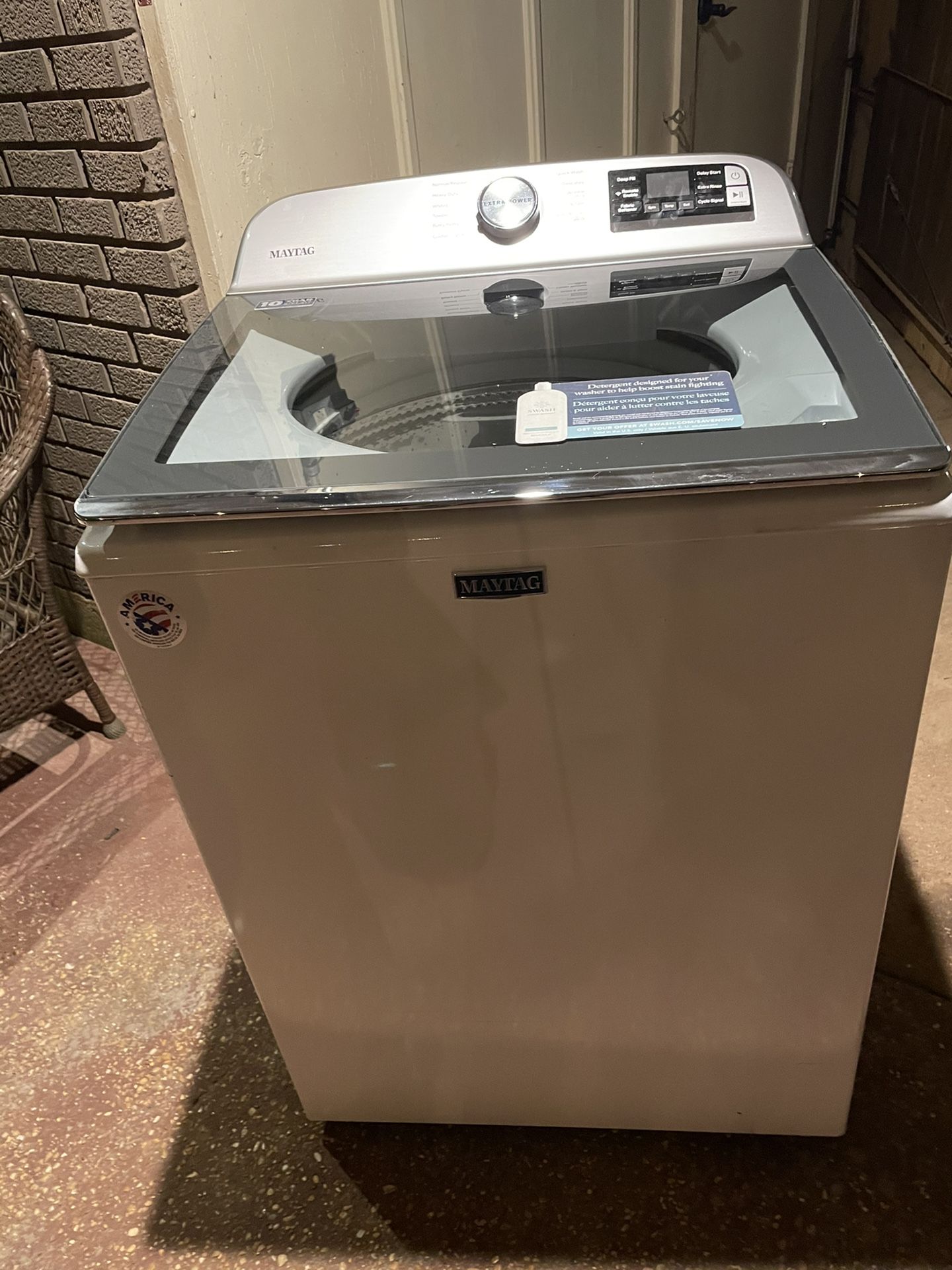 New Maytag Washing Machine
