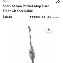 Shark S3501 Steam Pocket Mop Hard Floor Cleane

 Thumbnail