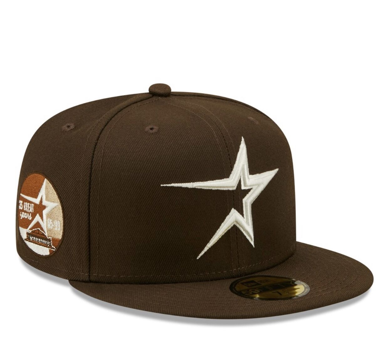 Houston Astros Fitted Hat Mocha