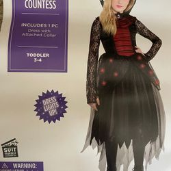 Vampire Costume With lights 3/4T Thumbnail