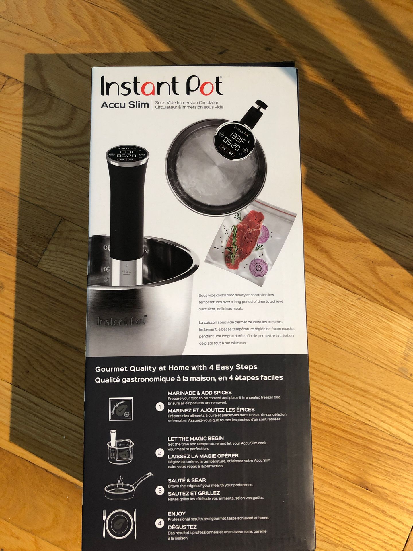 Instant Pot Accu Slim Sous Vide Immersion Circulator