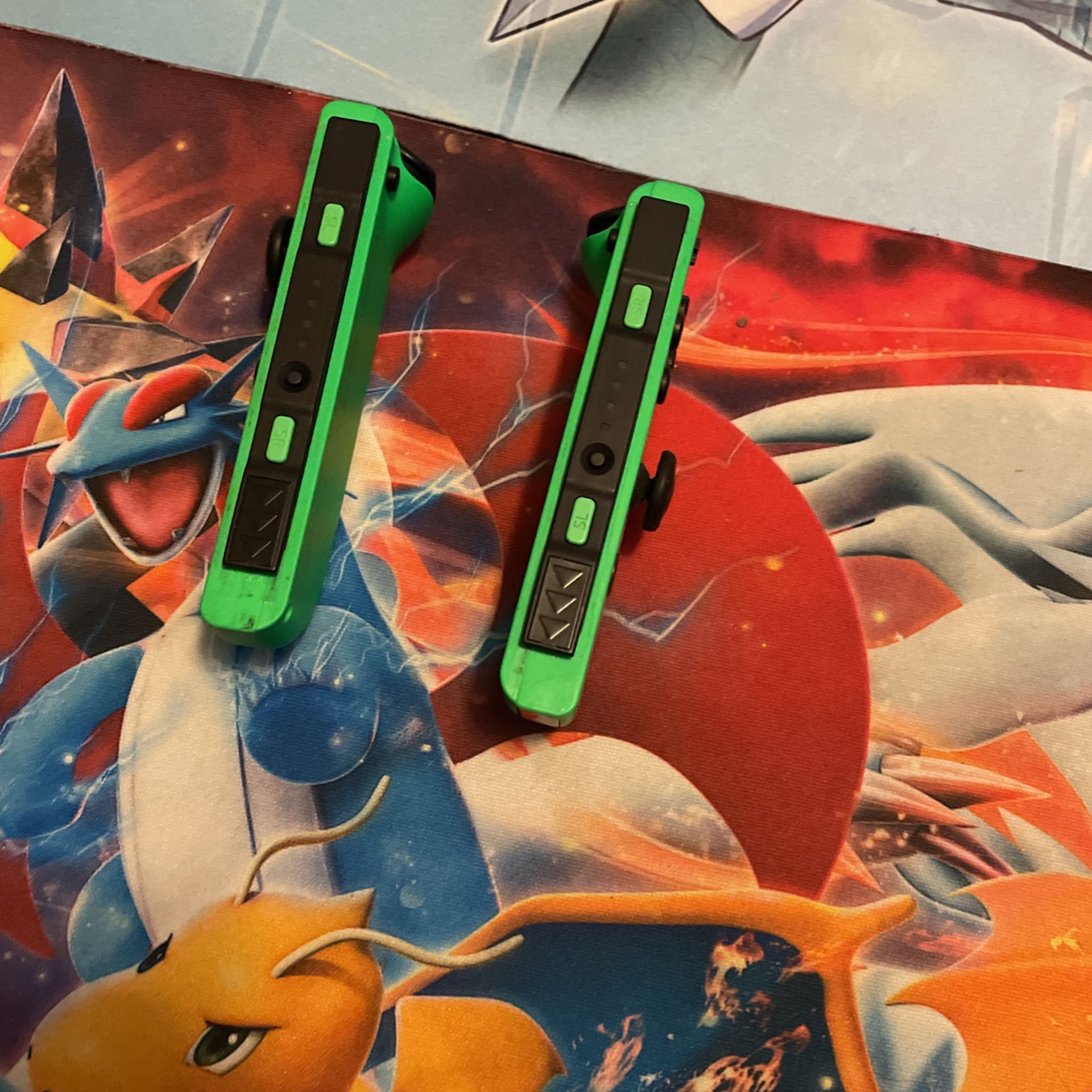 Nintendo switch joycon set ( Neon green)