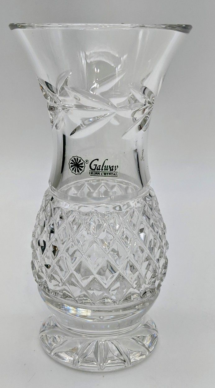 Galway Irish Crystal Heritage Vases