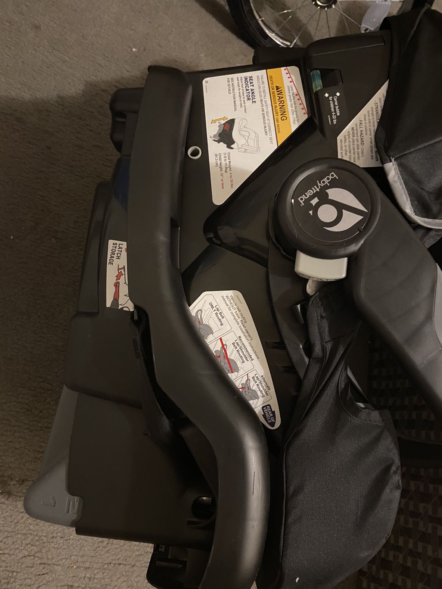 Baby trend stroller and car seat