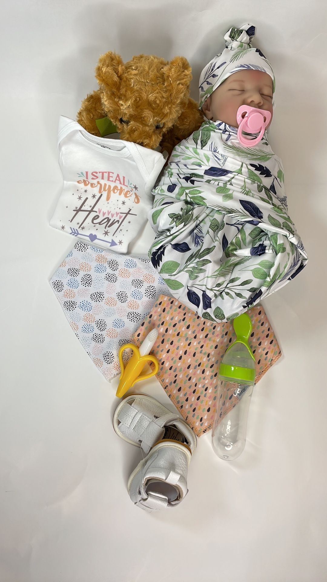 9pc Swaddle Receiving/Coming Home Set