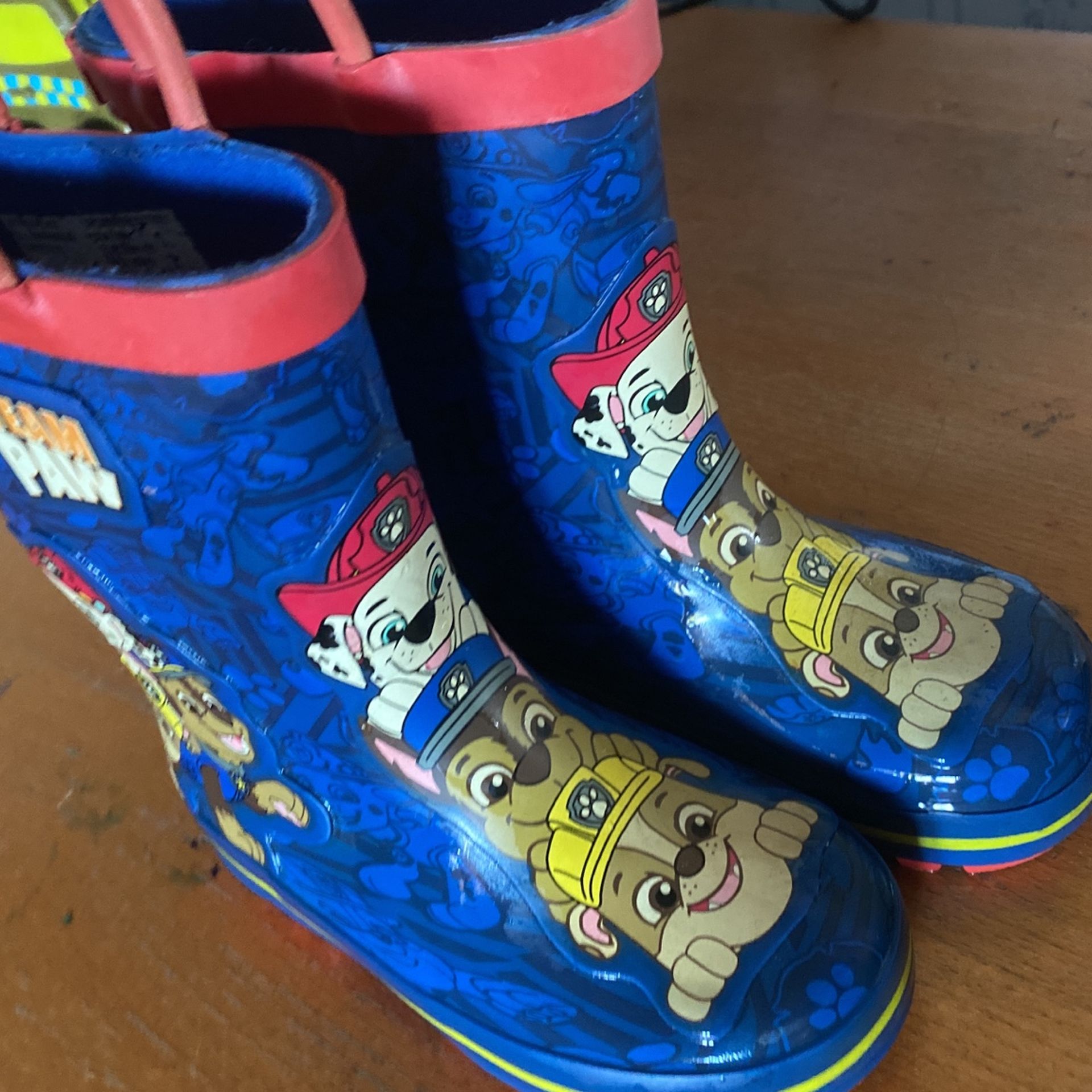 Rubber Boots For Kids 7/8